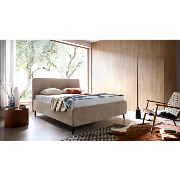 MB EVO łóżko tapicerowane 120, 140, 160, 180 z pojemnikiem