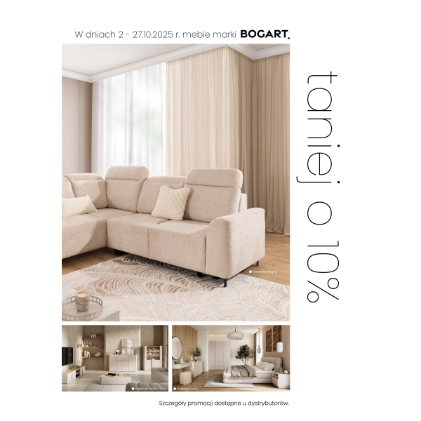 A Promocja - "Bogart - taniej o 10%"